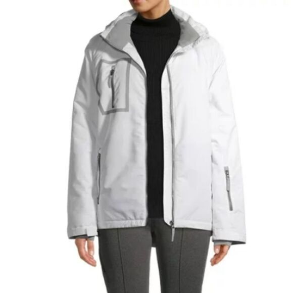 Swiss Tech medium Long Sleeve Fleece Ski Single-Breasted Mid-Length Jacket - Picture 4 of 5